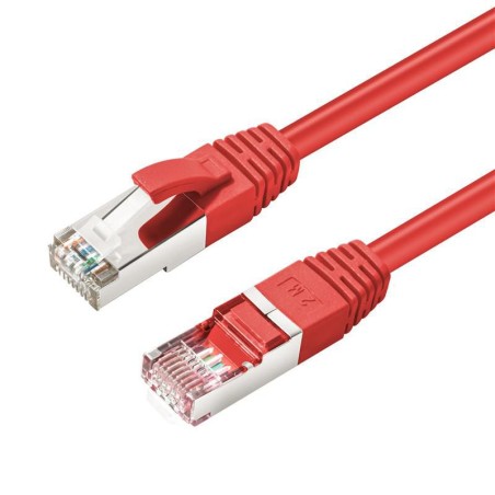 MicroConnect FUTP CAT6 15m Red LSZH - High-Performance Ethernet Cable STP6015R